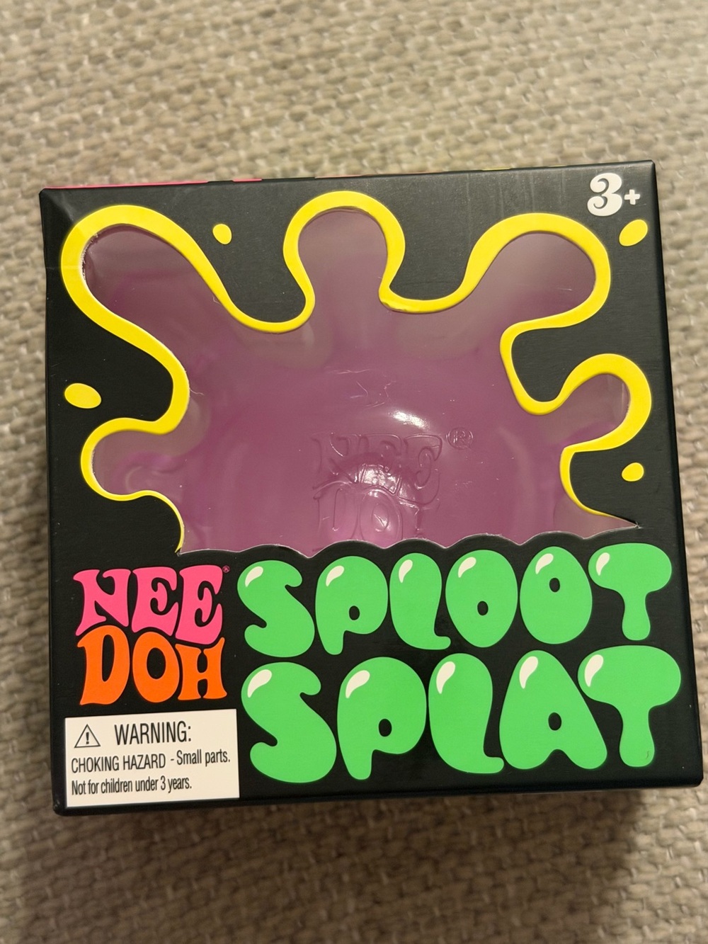 Schylling Pink NeeDoh SPLOOT SPLAT New & Authentic Stress Squish